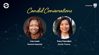 Lisa Lewin and Tracy Palandjian speaking at Horizons 2021
